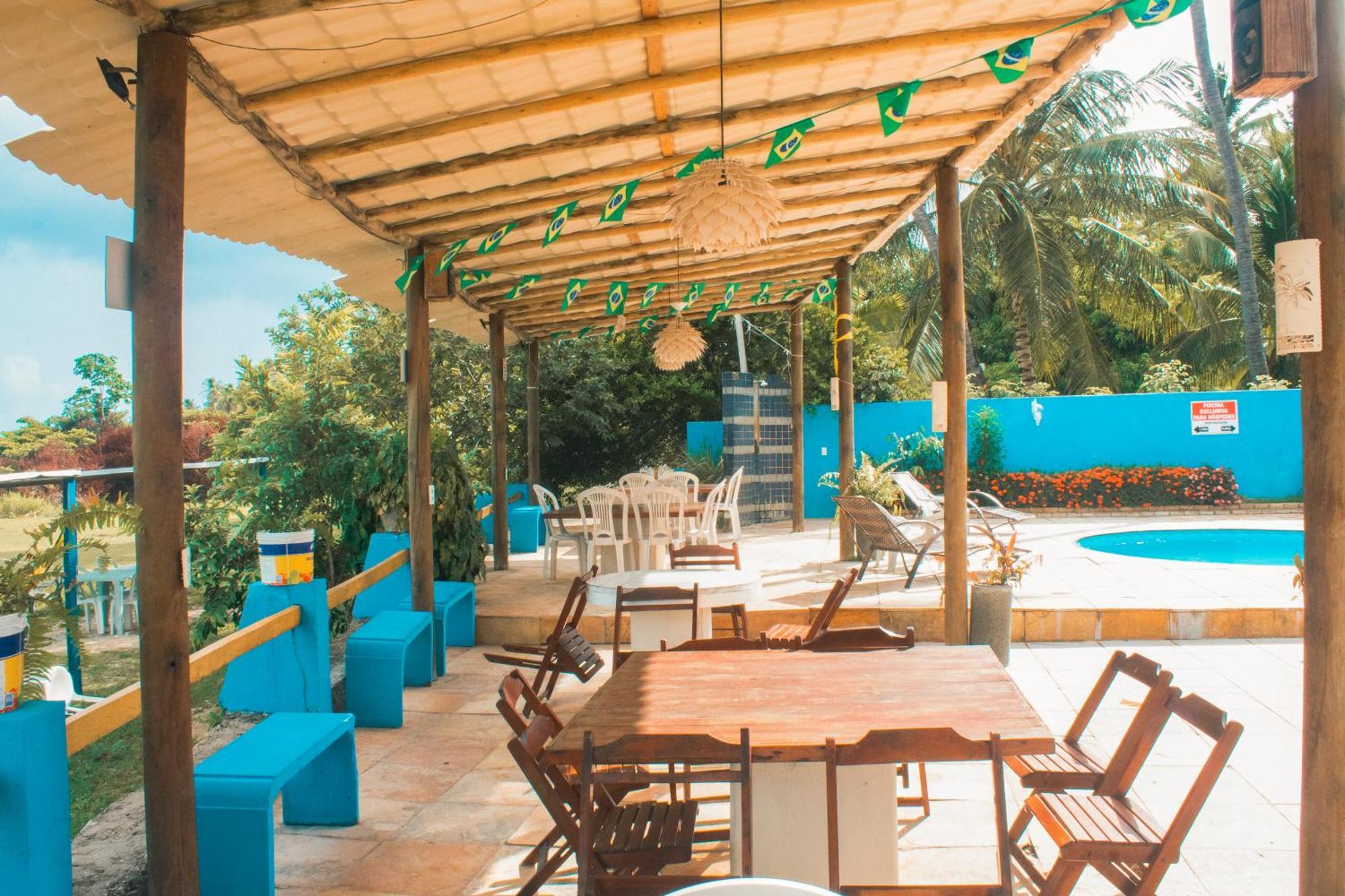 Pousada E Restaurante Sombra Dos Coqueiros 特赖里 外观 照片